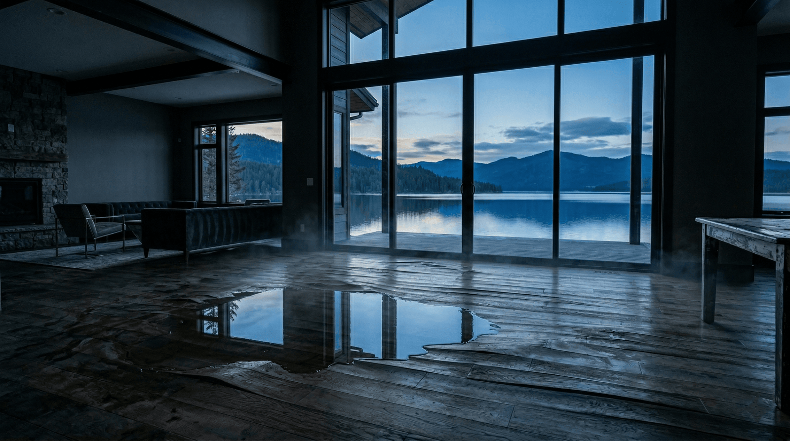 Beaverton water damage restoration — emergency response crew on site